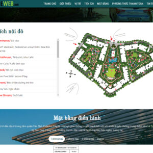 Mẫu Landing Page Bất Động Sản Đẹp, Chuyên Nghiệp tại Vua Web Digi #02