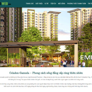 Mẫu Landing Page Bất Động Sản Đẹp, Chuyên Nghiệp tại Vua Web Digi #02
