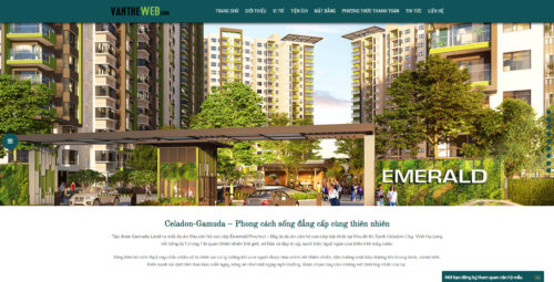 bds002 Mẫu Landing Page Bất Động Sản Đẹp, Chuyên Nghiệp tại Vua Web Digi #02