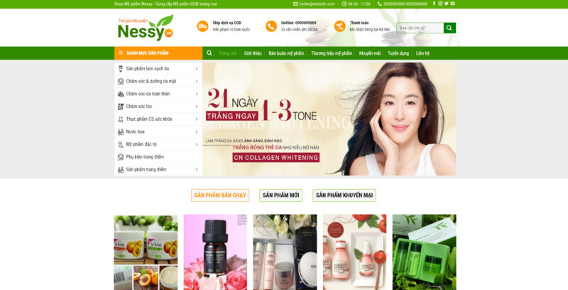 Shop Mỹ Phẩm 3