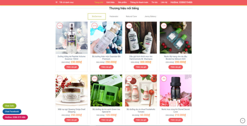 Shop Mỹ Phẩm 4