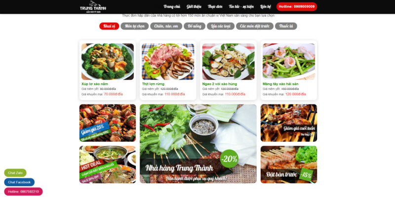 Nhà Hàng Khách Sạn