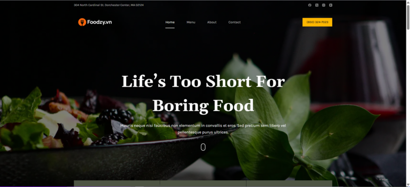 Foodzy | Trang web về nhà hàng